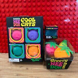 NEW! NEEDOH TRIO: TEENIE COOL CATS, GROOVY FRUIT, NICE ICE BABY!
